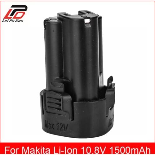 10.8v Replacement for MAKITA 1.5Ah BL1013 194550-6 194551-4 TD090D,TD090DWX,TD090DWXW Power Tools Lithium Battery