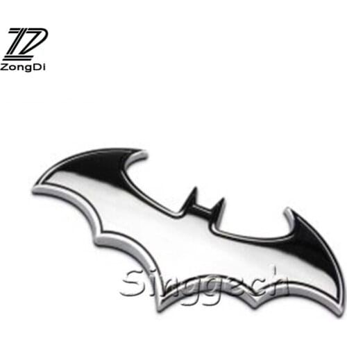 ZD Car styling Bat Stickers 3 color On Car for Citroen C4 C5 Kia Cerato Sorento Ceed Opel Astra H J G Insignia Vectra C 2017