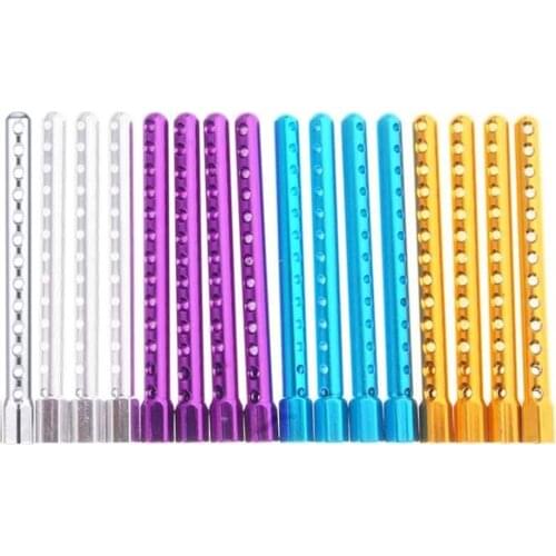 4X Aluminum Alloy 122037 RC 1:10 Body Post Mounts Set For HSP Road Racing 94123 94122 DIY Upgrade Parts Accessories