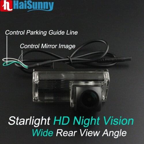 Car Reversing Rear View Camera Full HD For Toyota Land Cruiser LC100 100 LC120 LC200 Prado Fisheye Lens Starlight Night Vision