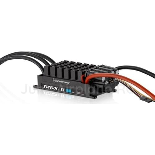 Hobbywing ESC FlyFun V5 HV OPTO 160A Speed Controller Brushless for Rc Airplane Helicopter