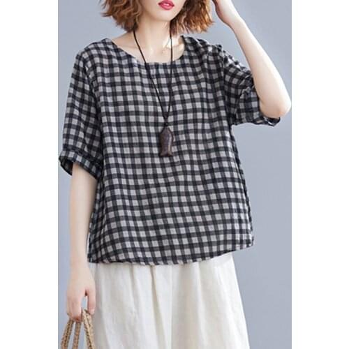 Oversized Vintage Women T-Shirts 2021 Summer New O-Neck Loose Short-Sleeved Casual Female Pulls Tops Tees Top Quality