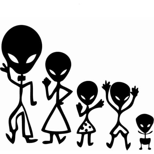 CS-10444# Vinyl Decal Family Car Sticker Waterproof Auto Decors on Truck Bumper Rear Window