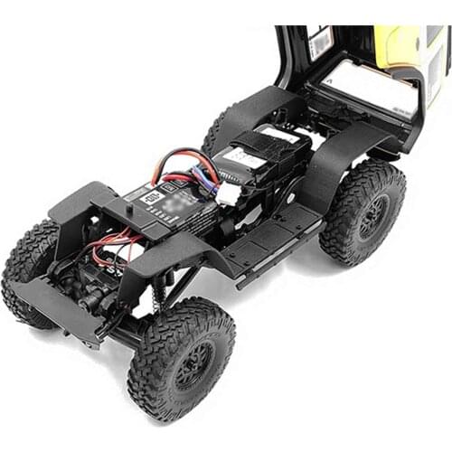 For 1/24 SCX-24 JEEP RC Car Wheel Fender Liner + Side Pedal Treadle Tire Cover Inner Liner Vehicle Spare Parts