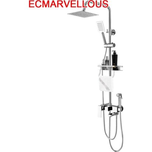 Regendouche Duschset Panel Dusche Douchette Preto Colonne De Douche Do Banheiro Chuveiro Eletrico Ducha Bathroom Shower System