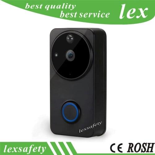 Radio visual intercom doorbell waterproof door chime,720P Camera Video Phone wireless IP Doorbell WIFI Door Bell Night Vision