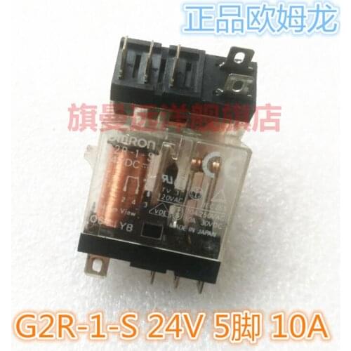 G2R-1-S 24VDC 24V 10A 5PIN DC24V Relay G2R