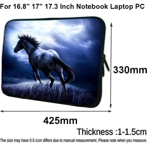 Top Selling Mobile Wednesday 16.8 Sleeve Laptop Bag Mens Boys Fashion 17 Inch Computer Notebook Accessories Neoprene Case Cover