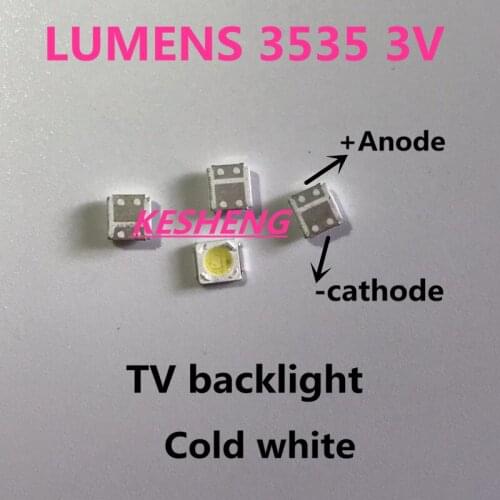 Cool White Backlit LCD Screen for Lumen LED Backlight 1w 3v 3535 3537 for TV TV Applications A129CECEBP18A-2092 2000PCS