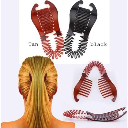 Braider Banana Woman Girls Elastics Hair Braider Scorpion Type Hair Holding Tool Holding Tool Ponytail Rubber Bands Hair