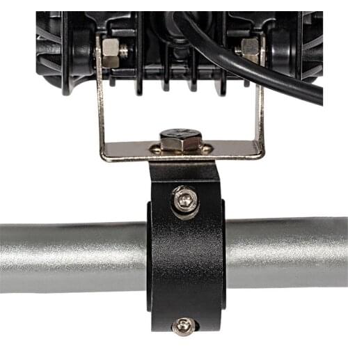 Motorbike LED Light Bar Clamps Brackets Tube Clamp Mount Kit For Motorcycle Fog Light Mount Motorbike Accessories