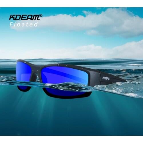 KDEAM LUXURY Floating Polarized Sunglasses for Men Shades Women Eyewear UV400 protection Vintage Fishing Sun Glasses Hot Sale