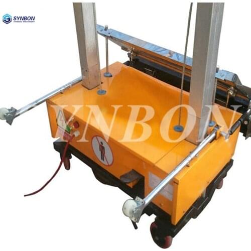 SYNBON New wall cement plaster machinery Automatic Wall Plaster Cement Mortar Rendering Machine SYW-7