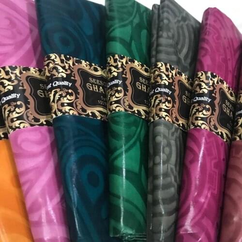 New design 100% Cotton African Bazin Riche Fabric Lace Bazin Riche Fabric 2019 Desgin shinning bazin riche brocade 5 Yards/pc
