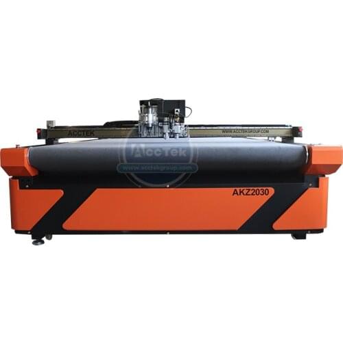 Oscillating Knife CNC Fabric Sample Cutting Machine AKZ2030 ACarpet Sample Cutting Machine