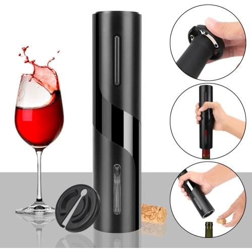 Wine Bottle Opener Electric Wine Opener Bar Tools With Foil Cutte Jar Opener USB Rechargeable Automatic Corkscrew