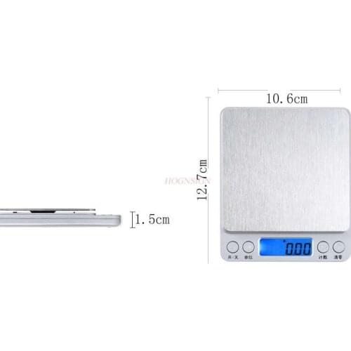 Precision electronic food Precision household kitchen scale high-precision electronic scale 0.01g balance baked food