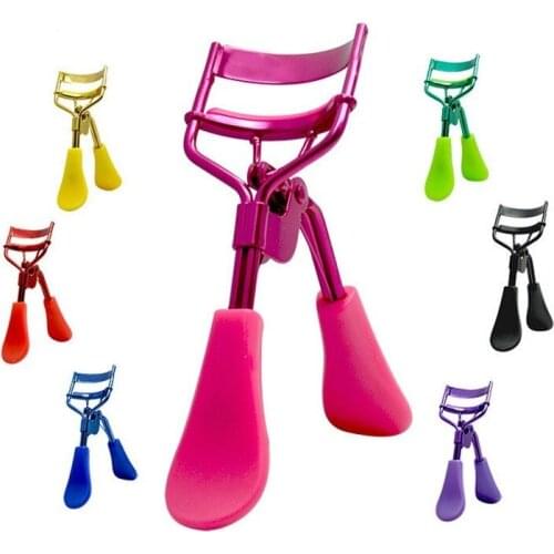 1 Piece Protable Colorful Eyelashes Curler Curling Eye Lashes Clip Cosmetic Beauty Makeup Tool Eyelash Curler