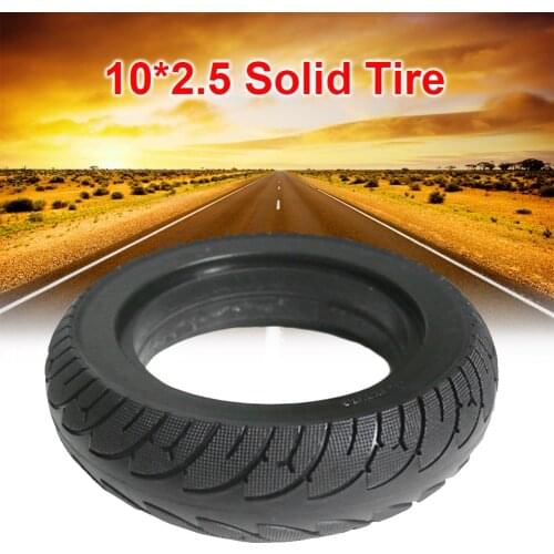 10*2.5 Solid Tire 10 Inch For Electric Scooter Folding E-bike Widened Tyre scooter accessories электросамокат patinete elétrico