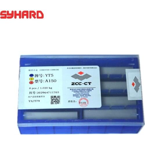 8pcs/lot A150 YW1 YW2 YT5 YT15 YT14 YG8 YG6 YG3 Dimension 50x20x10.5 Cemented Carbide Insert