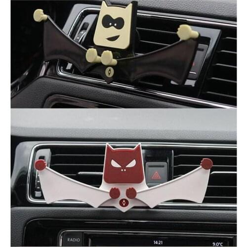 Car Bat Mobile Phone Bracket Air Outlet Mobile Phone Bracket Car Bat Phone Holder Safe Grip Phone Holder Mount
