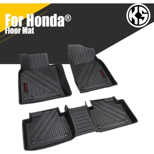 Car Floor Mat for Honda Accord INSPIRE Civic AVANCIER URV Crider TPE Rubber Waterproof Non-Slip Fully Surrounded Floor Refit