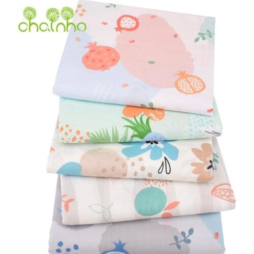 Chainho,Cotton Gauze Fabric,Fruit Series,Double Layer for DIY Sewing & Quilting,Baby Bath Towel,Under Ware,Diapers,Bibs Material