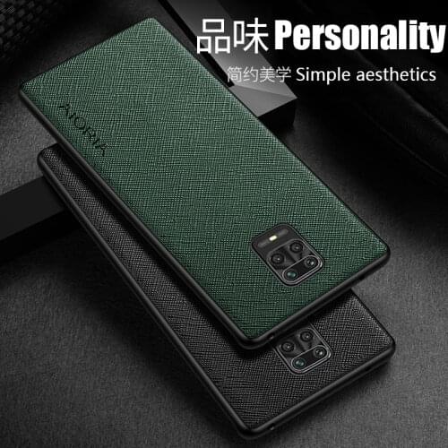 Case for Xiaomi Redmi Note 9S 9 Pro Case TPU Around The Edge Protection Perfect High Quality PU Leather + Silicone Case Fitted