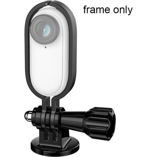 For Insta360 Go 2 Protective Frame Mount Aluminum Alloy Adapter Adjustable Camera protection frame For Insta360 Go 2 Camera
