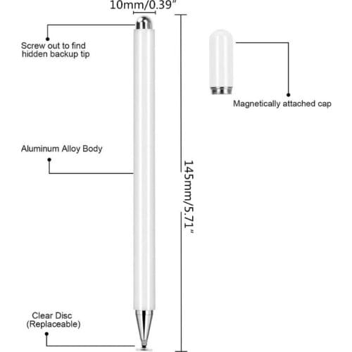 Universal Stylus Pen for Apple- iPad- 6th/7th/8th/Mini 5th/Pro 11&12.9''/Air 3rd Gen and other for ios/Android-/Microsoft