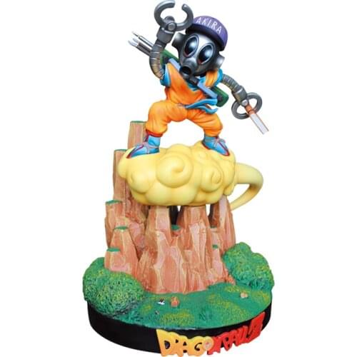Dragon Ball Z Figure Animation GK Toriyama Akira Son Goku Figma Super Saiyas Somersault Cloud Boxed Hand Model Ornaments Toys