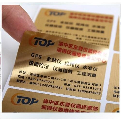 Customized sweet & sour sauce jar sticker adhesive paper