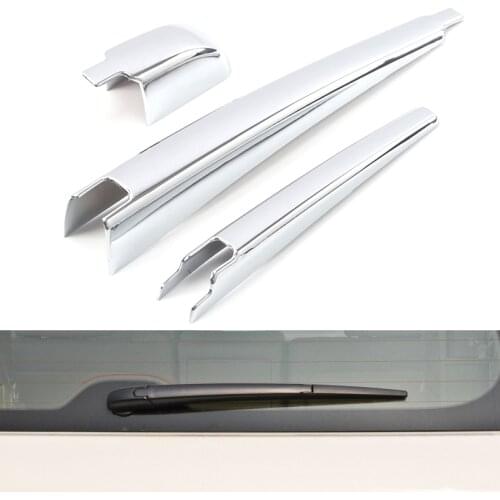 Chrome For Toyota Land Cruiser 200 FJ 200 LC200 2009 2010 2011 2012 2013 2014 2015 2016 2017 ABS Rear Window Screen Wiper Cover