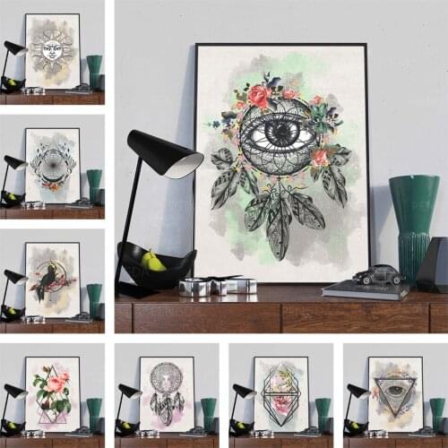 Canvas Pictures Eagle Home Decoration Animal Paintings Poster Butterfly HD Prints Wall Art Modular for Living Room No Framework