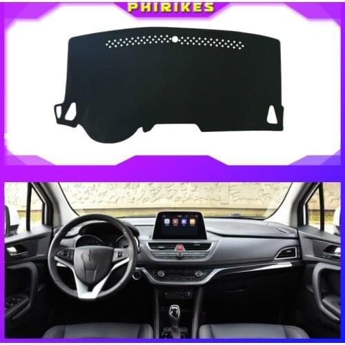 For JAC REFINE S3 2017 2018 Dashboard Cover Sun Shade Non-slip Dash Mat Pad Carpet Car Stickers Interior Accessories