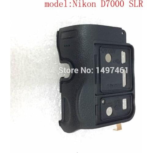 New original Separate Side USB and GPS decorate Rubber repair parts for Nikon D7000 SLR