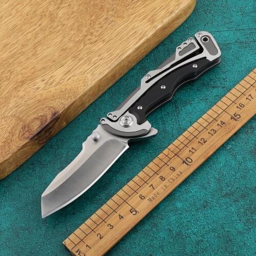 OEM5190 8CR13MOV steel G10 folding knife outdoor camping pocket survival hunting kitchen knife EDC tool