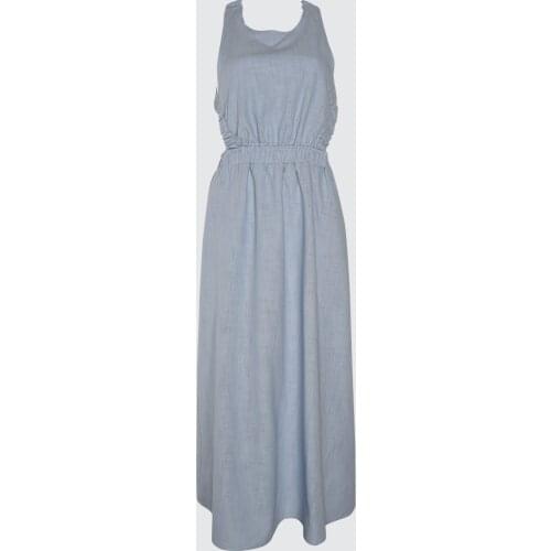 Trendyol Backpack Detailed Halter Dress TWOSS21EL3598