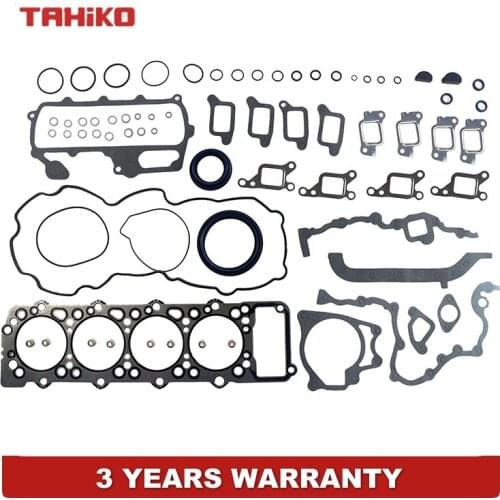 Full Head Gasket Set Fit For Mitsubishi Shogun Delica Pajero Canter 4M40T VRS
