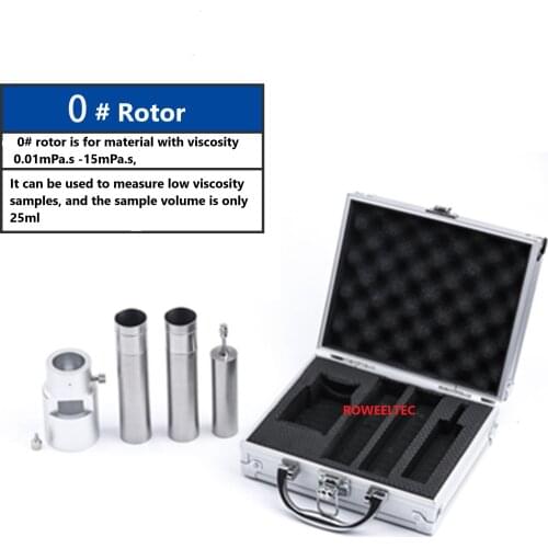 Viscometer 0# Rotor adapter 0 rotor for NDJ-5S NDJ-8S NDJ-9S Rotary viscometer