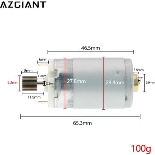 AZGIANT High Quality Auto Electronic Throttle Control Motor 73541900 993647060 Original DC 12V 9 Teeth Motor Car Accessories