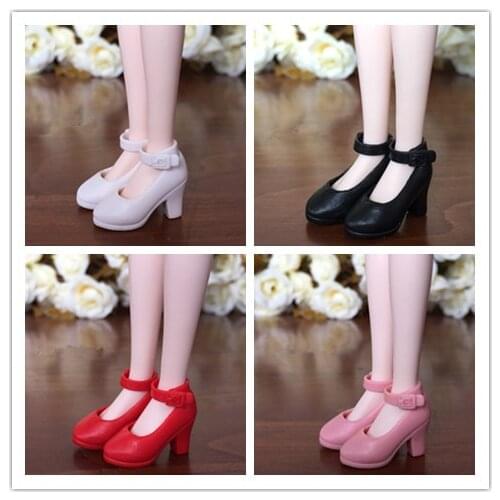 1/6 Fashion Shoes For Blyth Dolls 1/6 High Heel Shoes For Licca Doll Mini Shoes For Momoko 1/6 BJD Doll Accessories