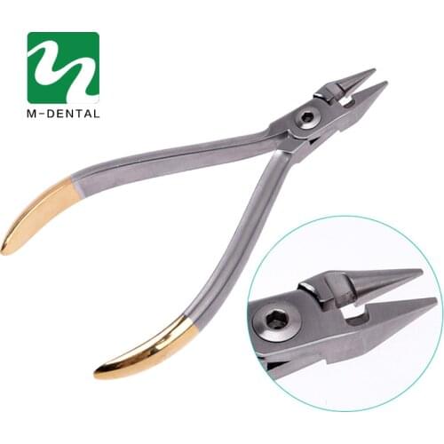 1 Piece Dental Filaments Tungsten Carbide Bending Pliers with Stainless Steel Pliers For Dentist Orthodontic Instruments