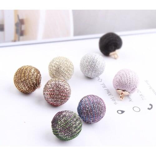 2017 New Arrived Colorful Printing Cartoon Rounds Shape Balls Charms Diy jewelry Earring/Necklace/Bracelet Jewelry Pendants