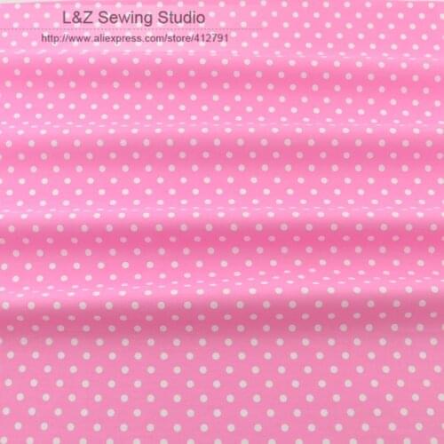50cmx160cm/piece dot patterns cotton fabric tilda tecidos for bedding clothing baby quilting sewing patchwork fabrics151#-3