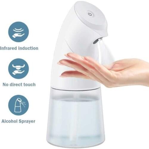 Automatic Sensor Touchless Spray Soap Dispenser Contactless Hand Sanitizer Shampoo Shower Gel Container Multifunctional Clean Ma