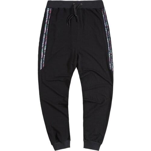 Plus size pants for men 2020 spring and autumn thin casual elastic male trousers push-up skinny foot pants 5XL 6XL 7XL 8XL