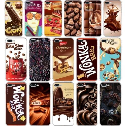187Halenka bar wonka chocolate Soft TPU Silicone Cover Case For Apple iPhone 6 6s 7 8 plus Case