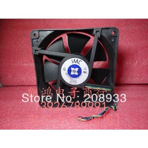 For JMC 1238-12HB HAPW 12V 1.30A 12CM 12038 four-wire PWM speed control fan+cooling fan
