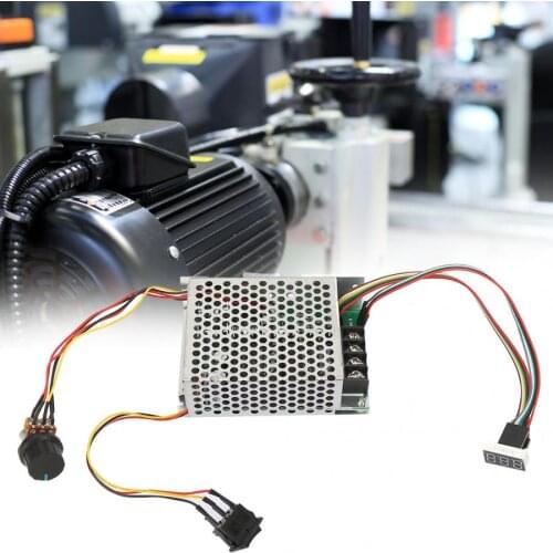 Digital Display 0~100% Adjustable PWM DC Reversible Motor Speed Controller 10-50V 40A Reversible